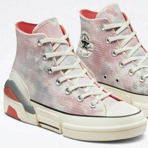Converse Women's CPX 70 HIGH WASHED FLORAL Pink/Black 572280C Size 7.5 N…